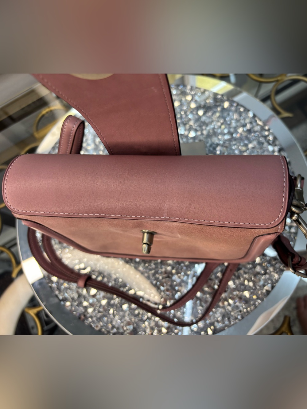 Coach 2017 Page Crossbody Bag with Tea Rose Tooling NWT - Picture 6 of 15